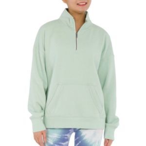 NWT Hippie Rose' Quarter-Zip Sweatshirt SZ- M